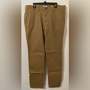 Goodfellow & Co. Men’s Big & Tall Khaki Skinny Chinos 40 x 36 NWT